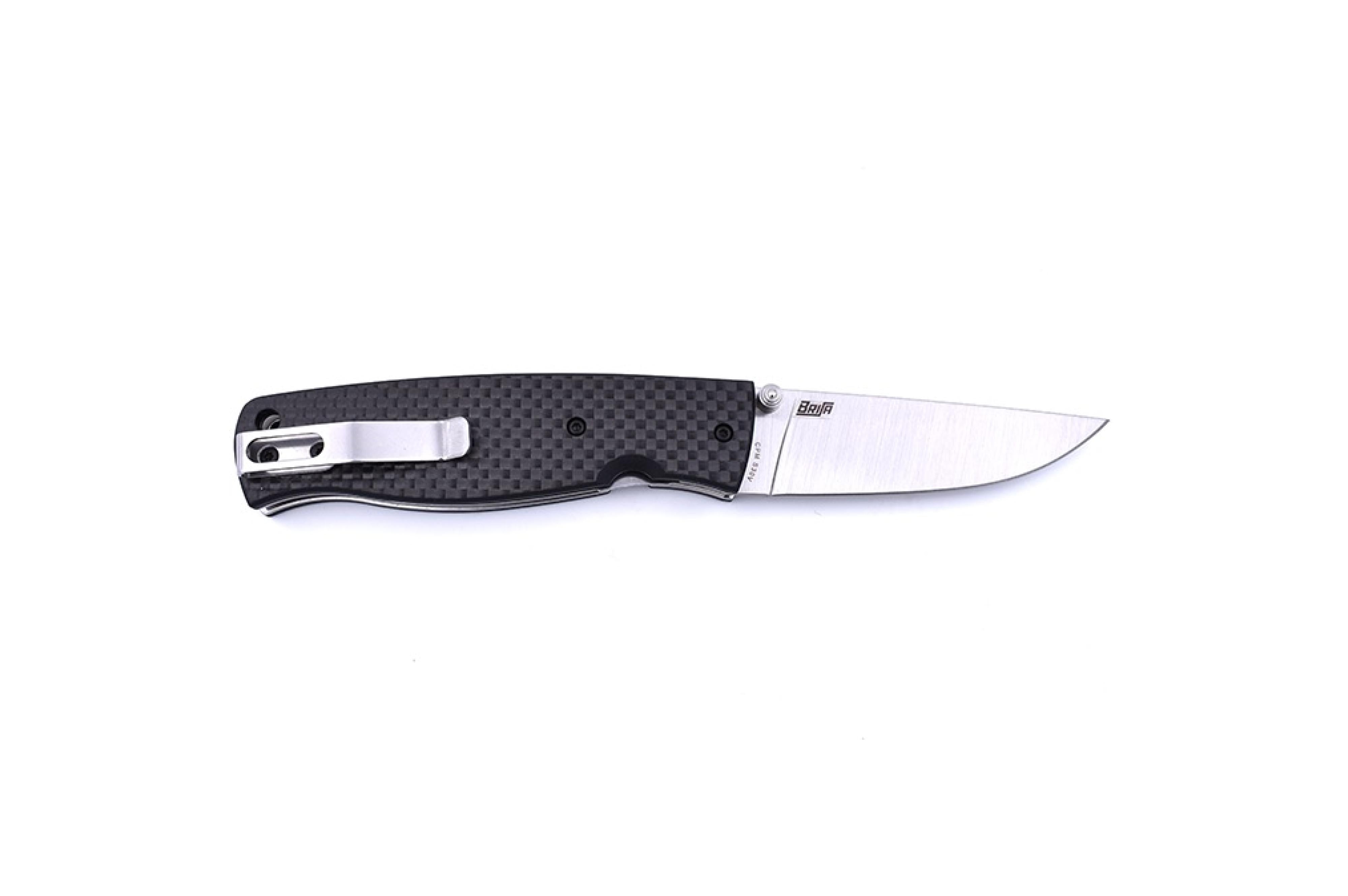 Brisa - Birk 75 - CarbonFiber - Flat - 18 cm - Pocket knives