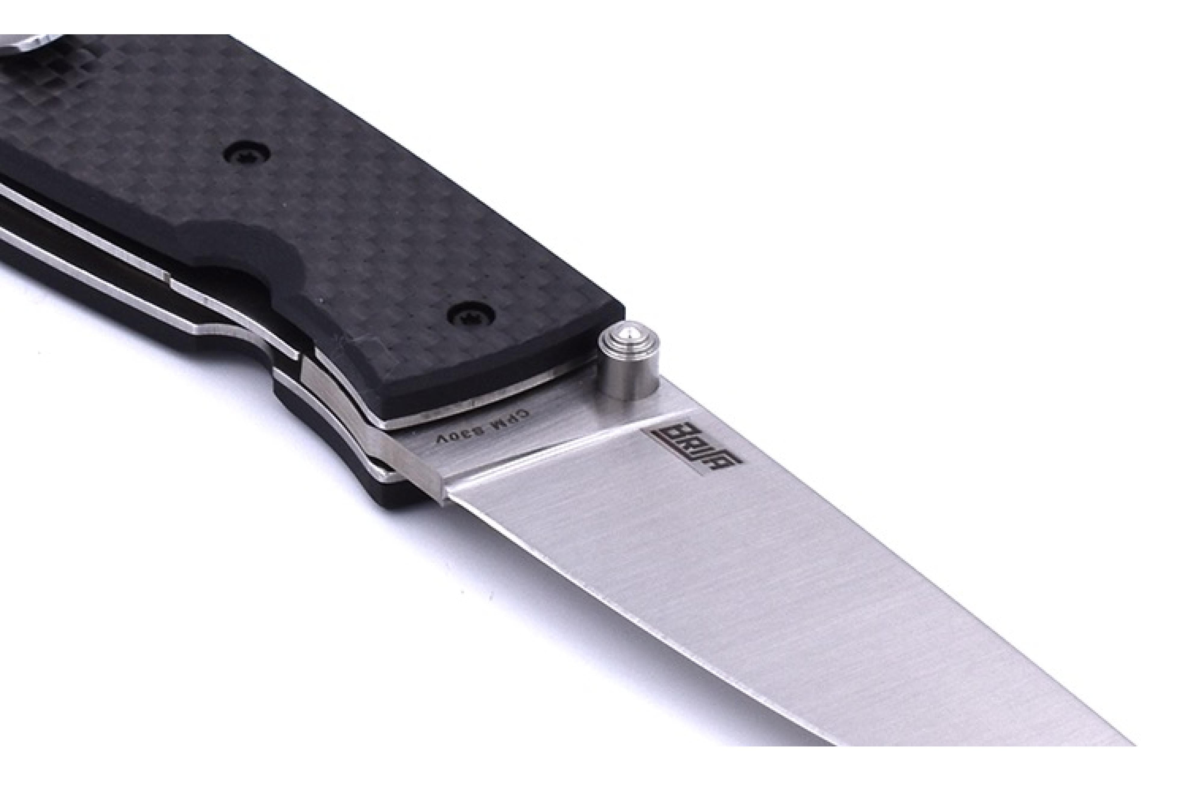 Brisa - Birk 75 - CarbonFiber - Flat - 18 cm - Pocket knives