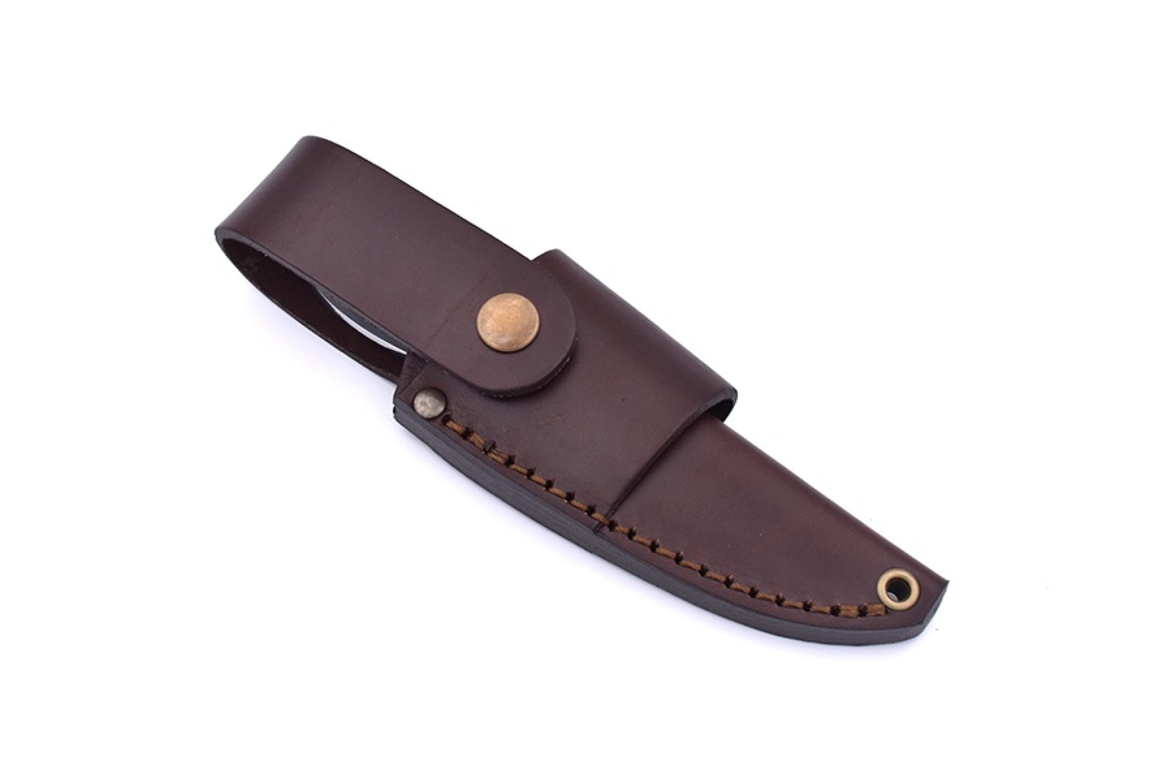 Brisa - Bobtail 80 - Bison Micarta- Scandi - Multicarry - 17 cm - Bushcraft knives