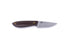 Brisa - Bobtail 80 - BisonMicarta - Flat - Leather - 17 cm - Bushcraft knives