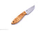 Brisa - Bobtail 80 - CurlyBirch - Flat - Multicarry - 17 cm - Bushcraft knives