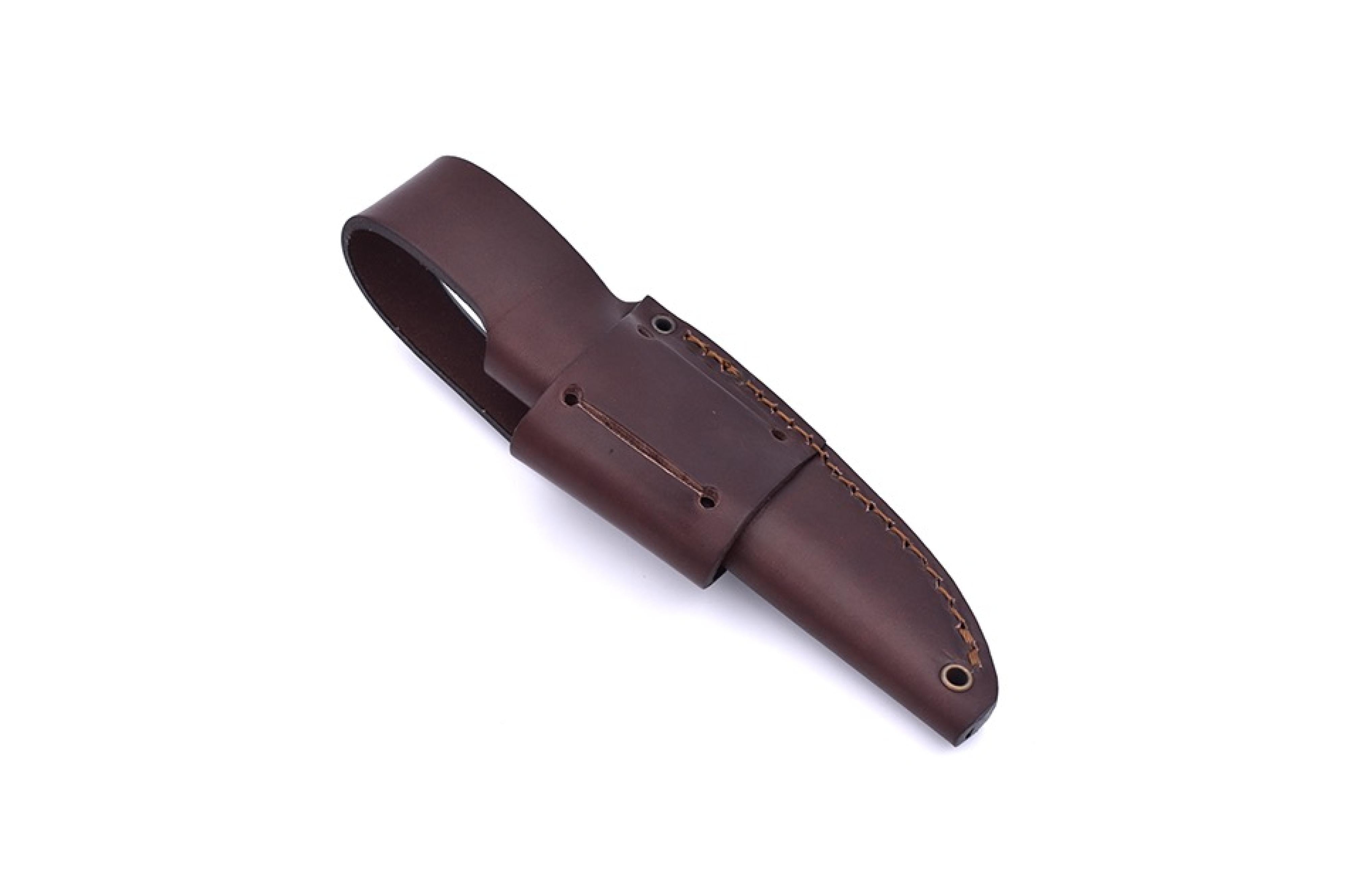 Brisa - Bobtail 80 - CurlyBirch - Flat - Multicarry - 17 cm - Bushcraft knives