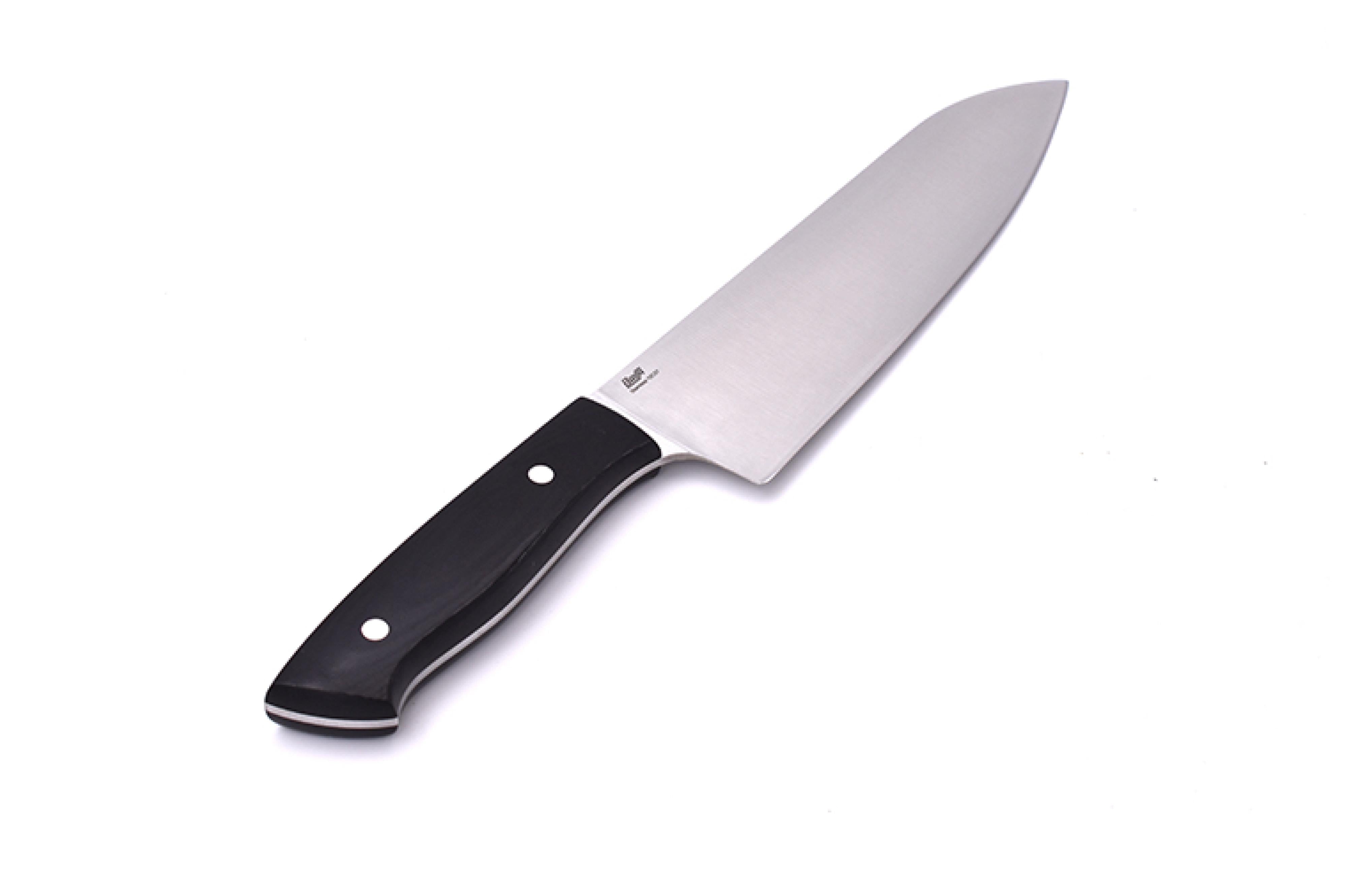 Brisa - Chef 185 - BlackMicarta - Flat - 30 cm - Kitchen knives