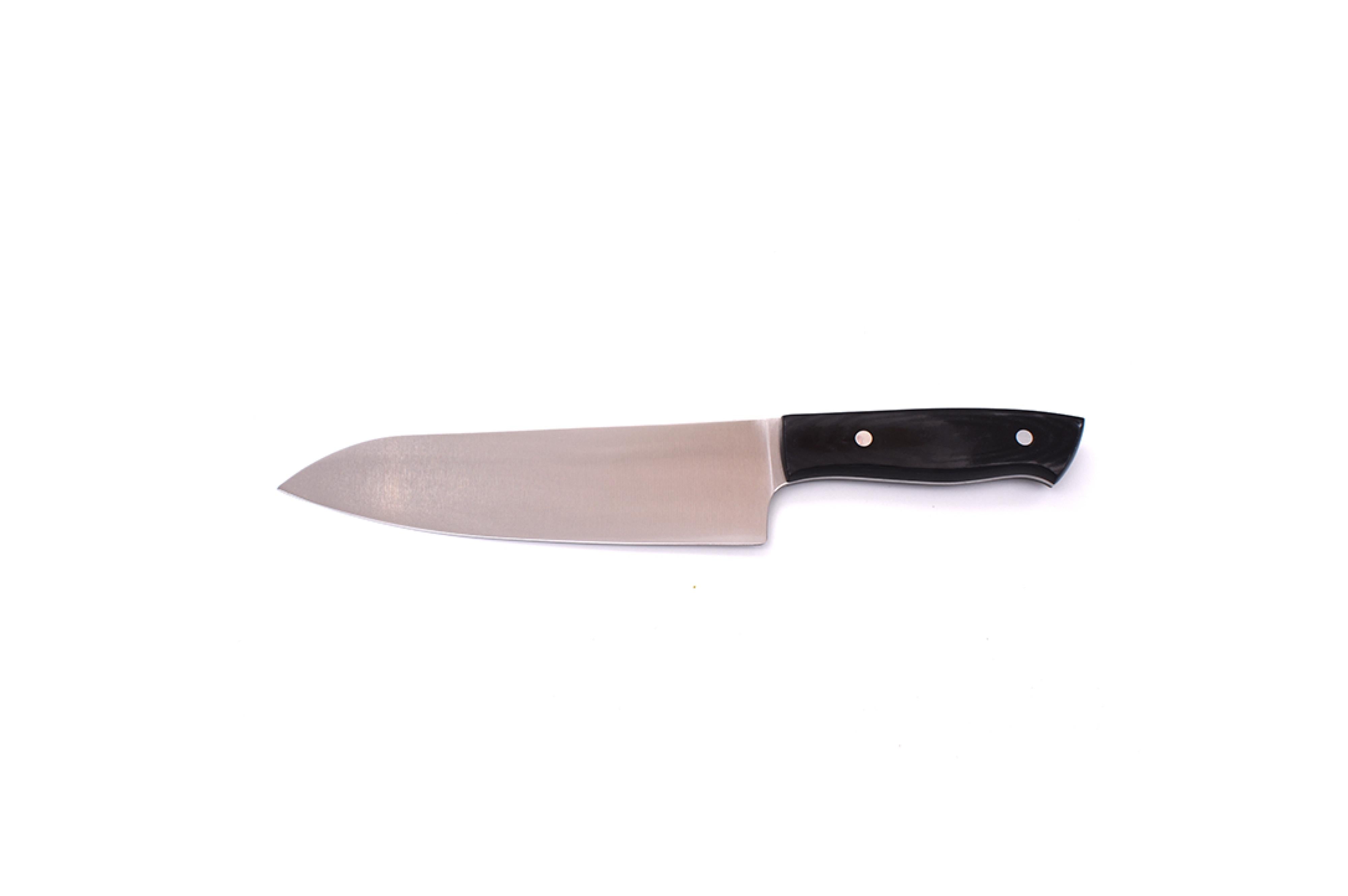 Chef 185 - BlackMicarta - Flat - 30 cm - Kitchen knives