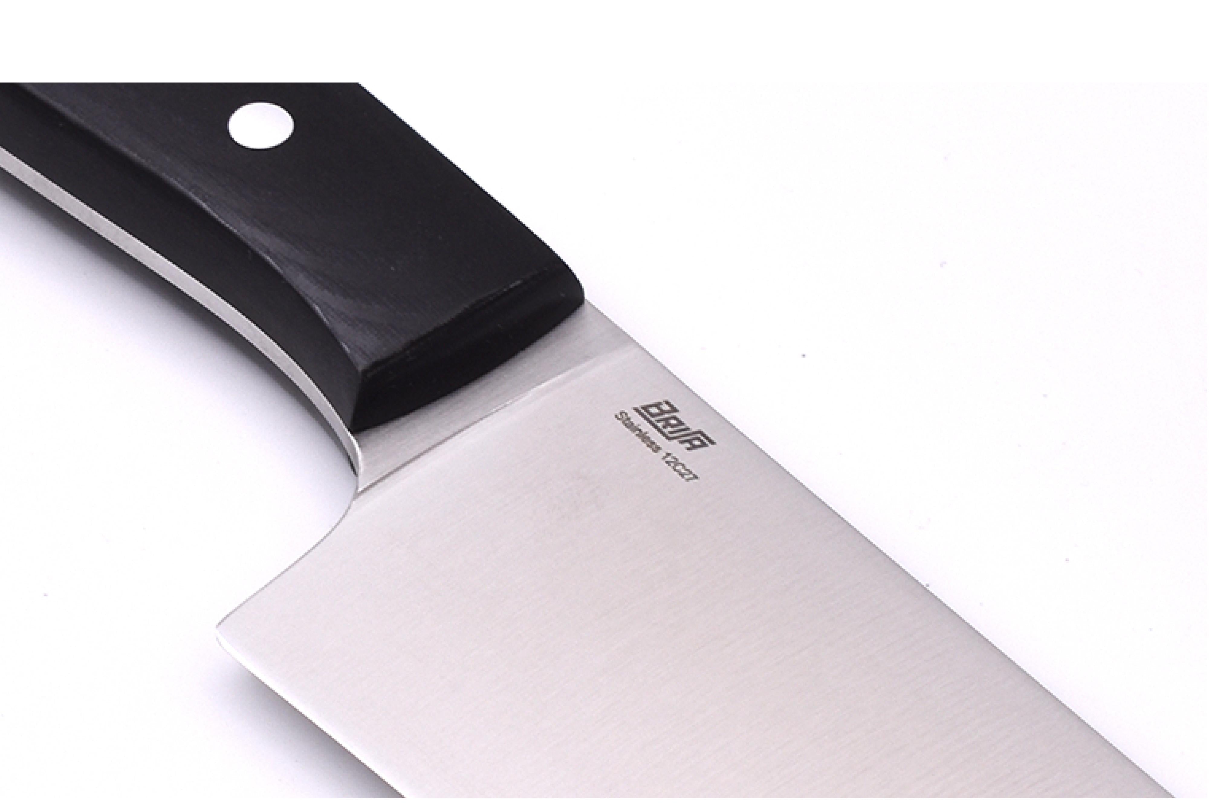 Brisa - Chef 185 - BlackMicarta - Flat - 30 cm - Kitchen knives