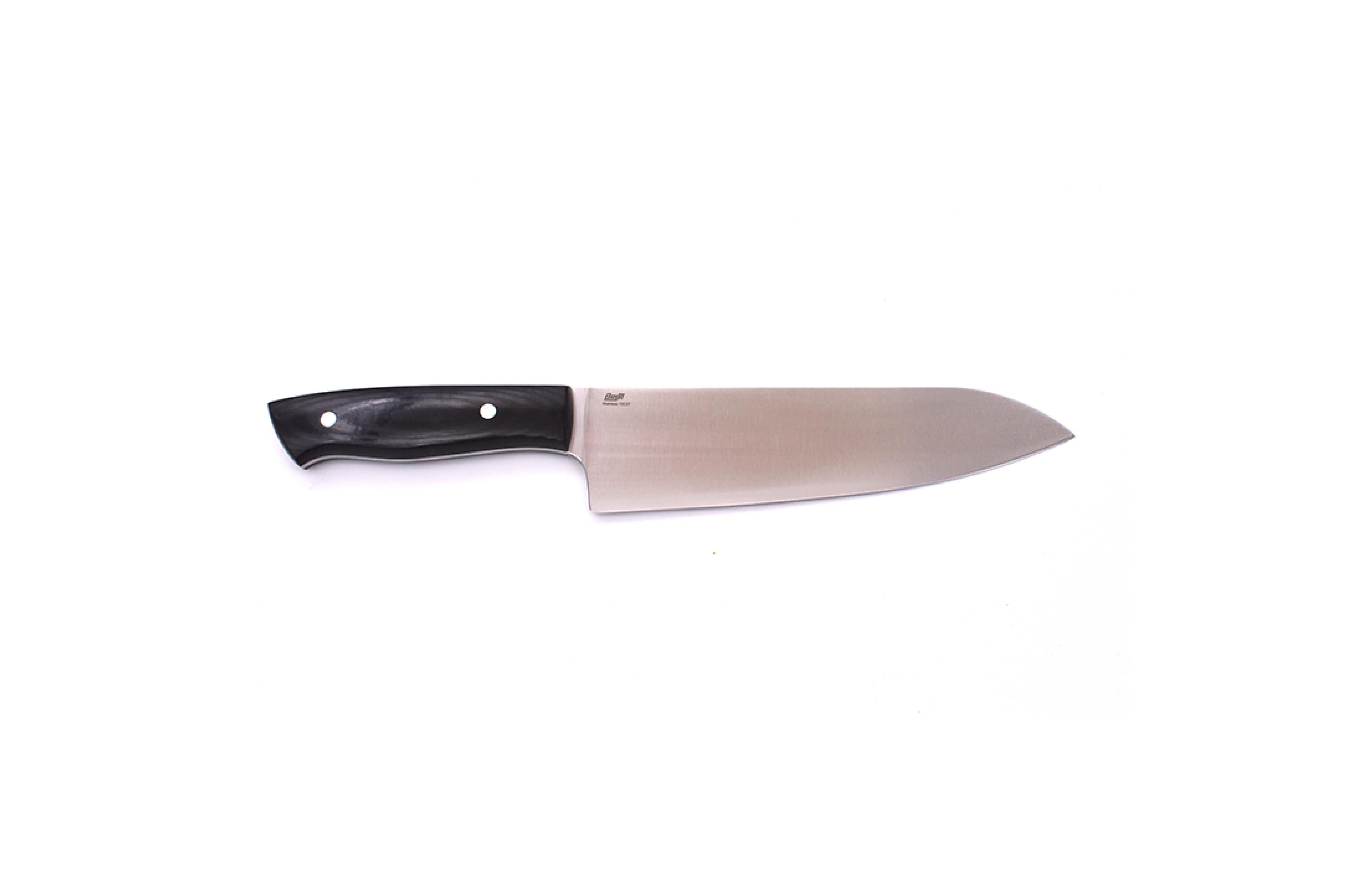 Chef 185 - BlackMicarta - Flat - 30 cm - Kitchen knives