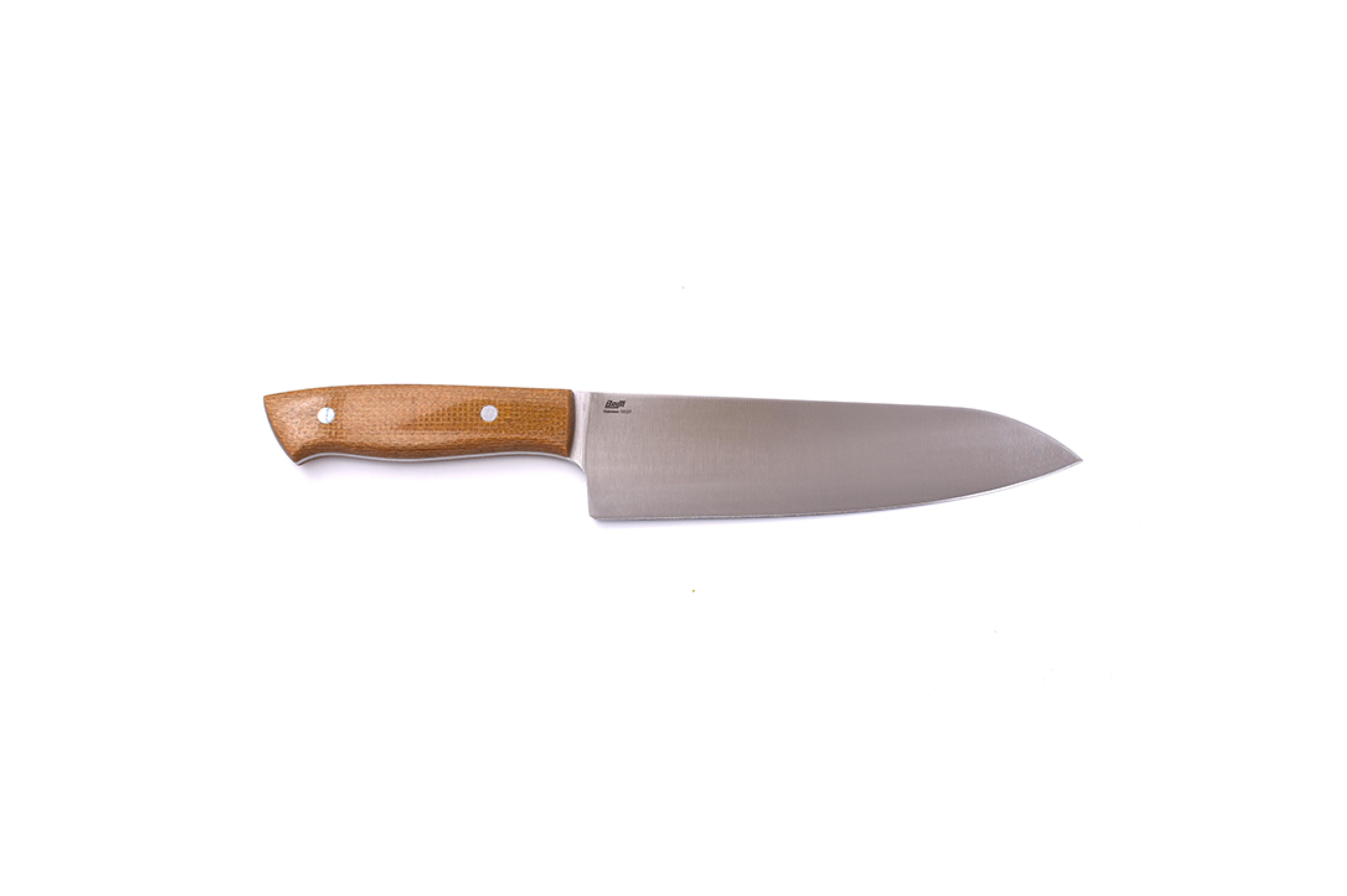 Chef 185 - MustardMicarta - Flat - 30 cm - Kitchen knives