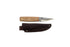 Brisa - Crafter 70 - Ash - Scandi - Leather - 17 cm - Carving knives