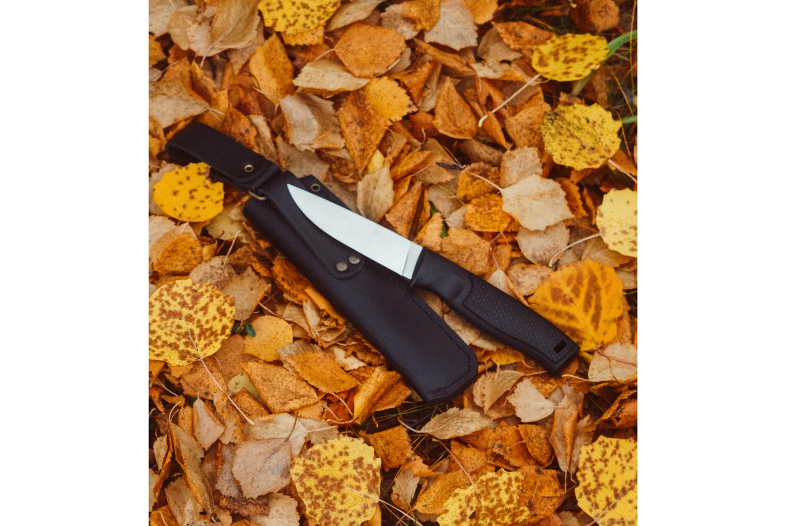 Brisa - Hiker 95 - Polypropylene - Flat - Leather - 21 cm - Bushcraft knives
