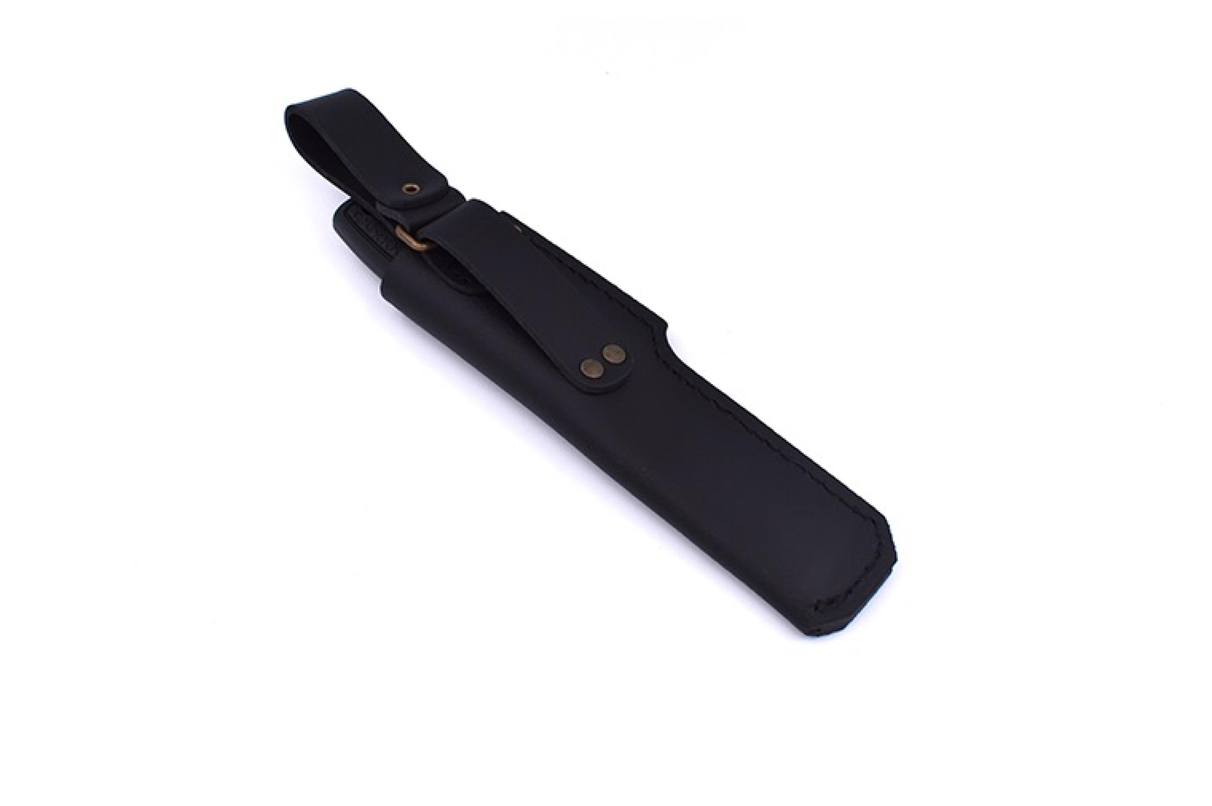 Brisa - Hiker 95 - Polypropylene - Scandi - Leather - 21 cm - Bushcraft knives