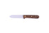 Brisa - Kephart 115 - StabilizedWalnut - Flat - Leather - 23 cm - Bushcraft knives