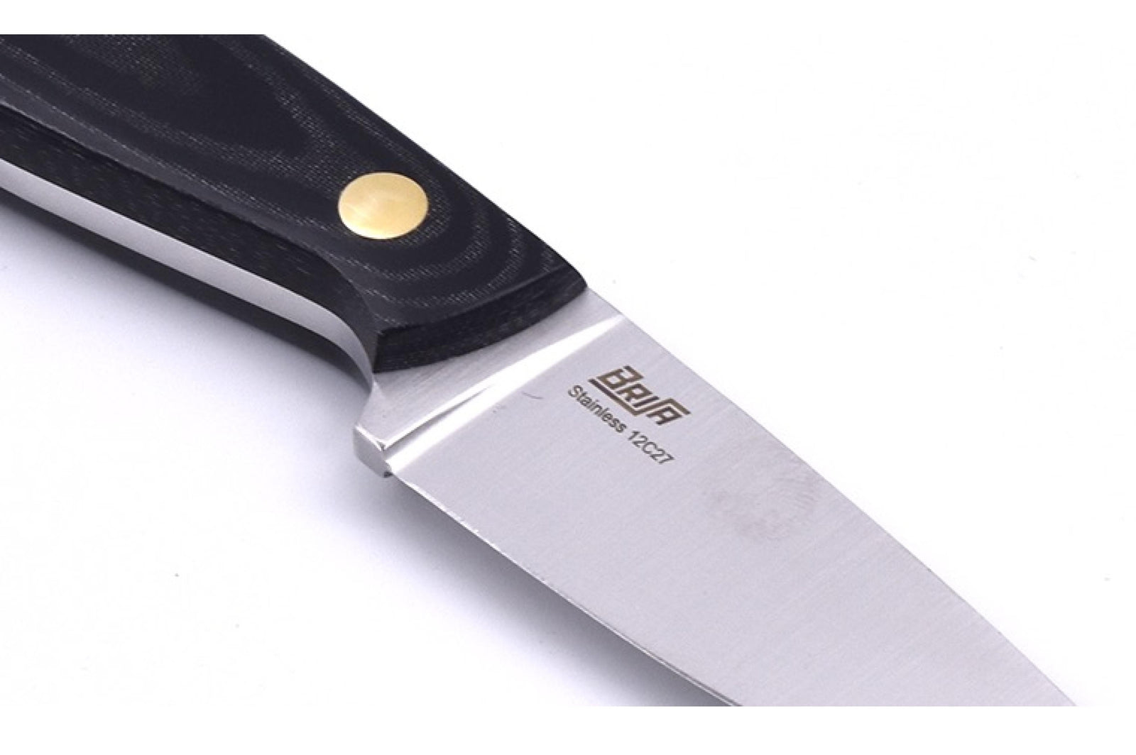 Brisa - Necker 70 - BlackMicarta - Flat - Kydex - 16 cm - Carving knives