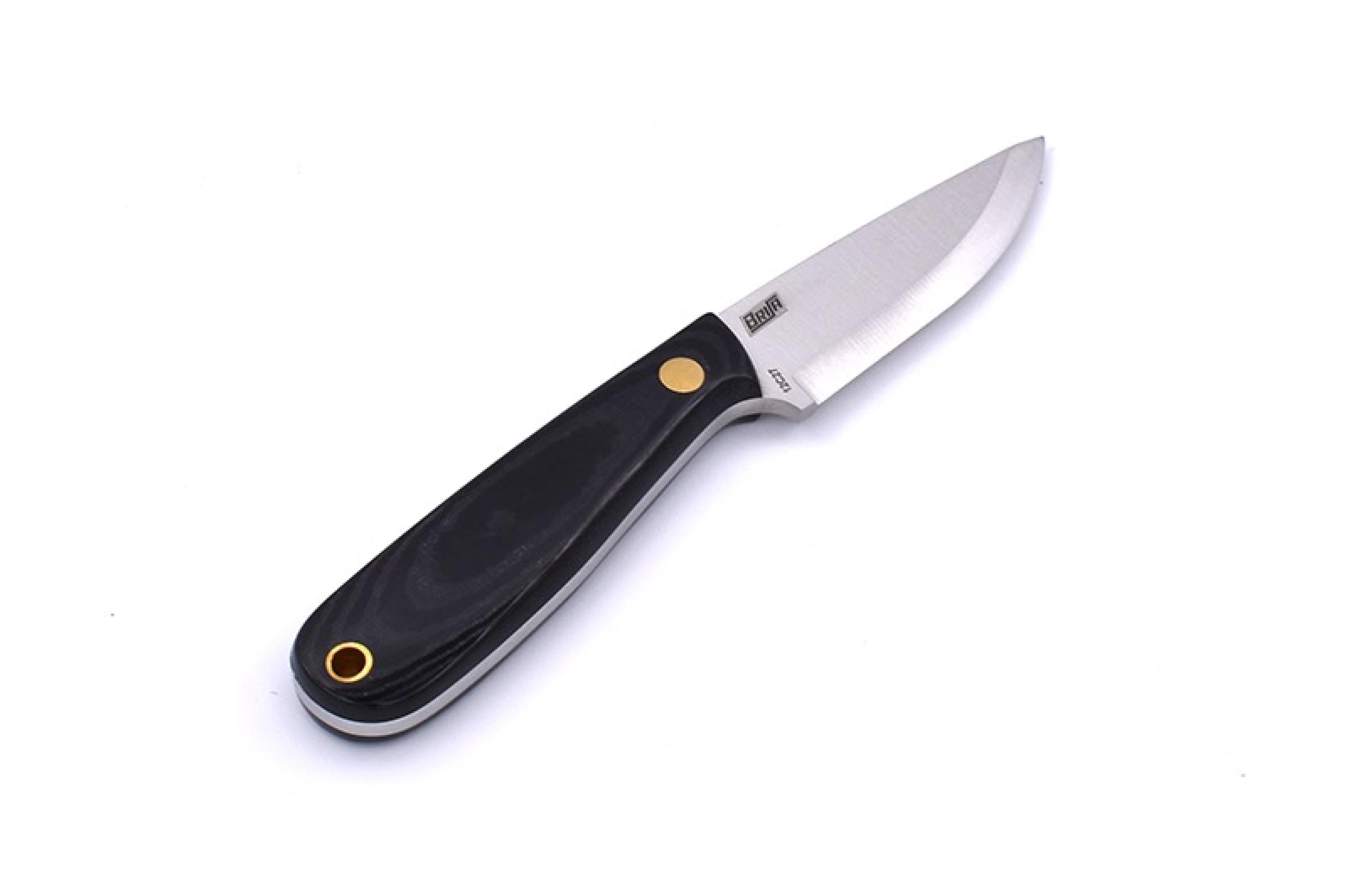 Brisa - Necker 70 - BlackMicarta - Scandi - Kydex - 16 cm - Carving knives