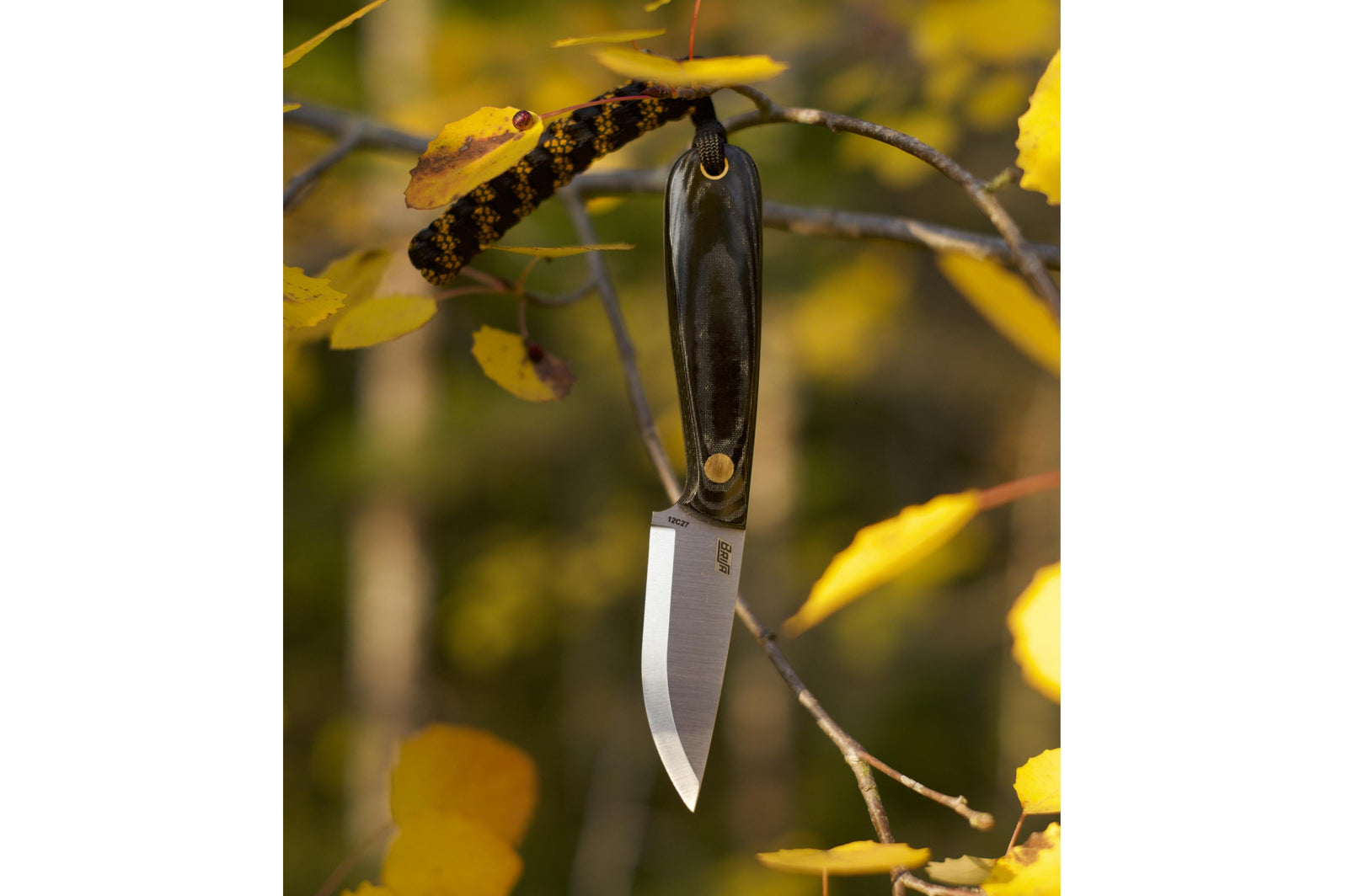 Brisa - Necker 70 - BlackMicarta - Scandi - Kydex - 16 cm - Carving knives