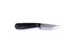 Brisa - Necker 70 - BlackMicarta - Scandi - Leather - 16 cm - Carving knives