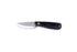 Brisa - Necker 70 - BlackMicarta - Scandi - Leather - 16 cm - Carving knives