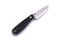 Brisa - Necker 70 - BlackMicarta - Scandi - Leather - 16 cm - Carving knives