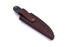 Brisa - Necker 70 - BlackMicarta - Scandi - Leather - 16 cm - Carving knives