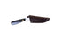 Brisa - Necker 70 - BlackMicarta - Scandi - Leather - 16 cm - Carving knives