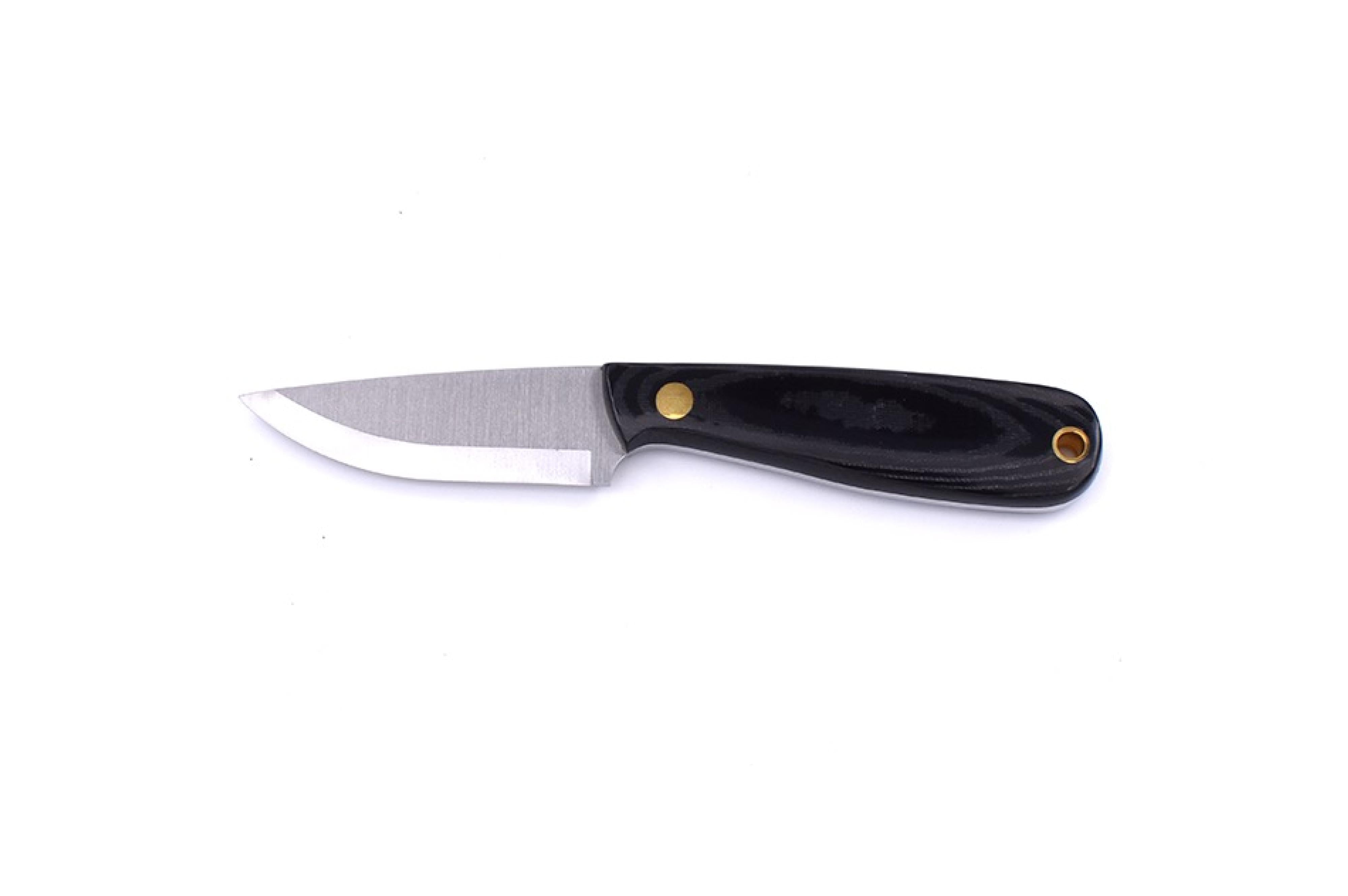 Brisa - Necker 70 - BlackMicarta - Scandi - Multicarry - 16 cm - Carving knives