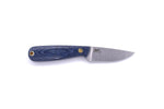 Brisa - Necker 70 - BluejeansMicarta - Flat - Kydex - 16 cm - Carving knives