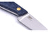 Brisa - Necker 70 - BluejeansMicarta - Flat - Leather - 16 cm - Carving knives