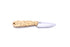 Brisa - Necker 70 - CurlyBirch - Scandi - Leather - 16 cm - Carving knives
