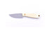 Brisa - Necker 70 - IvoryMicarta - Flat - Leather - 16 cm - Carving knives