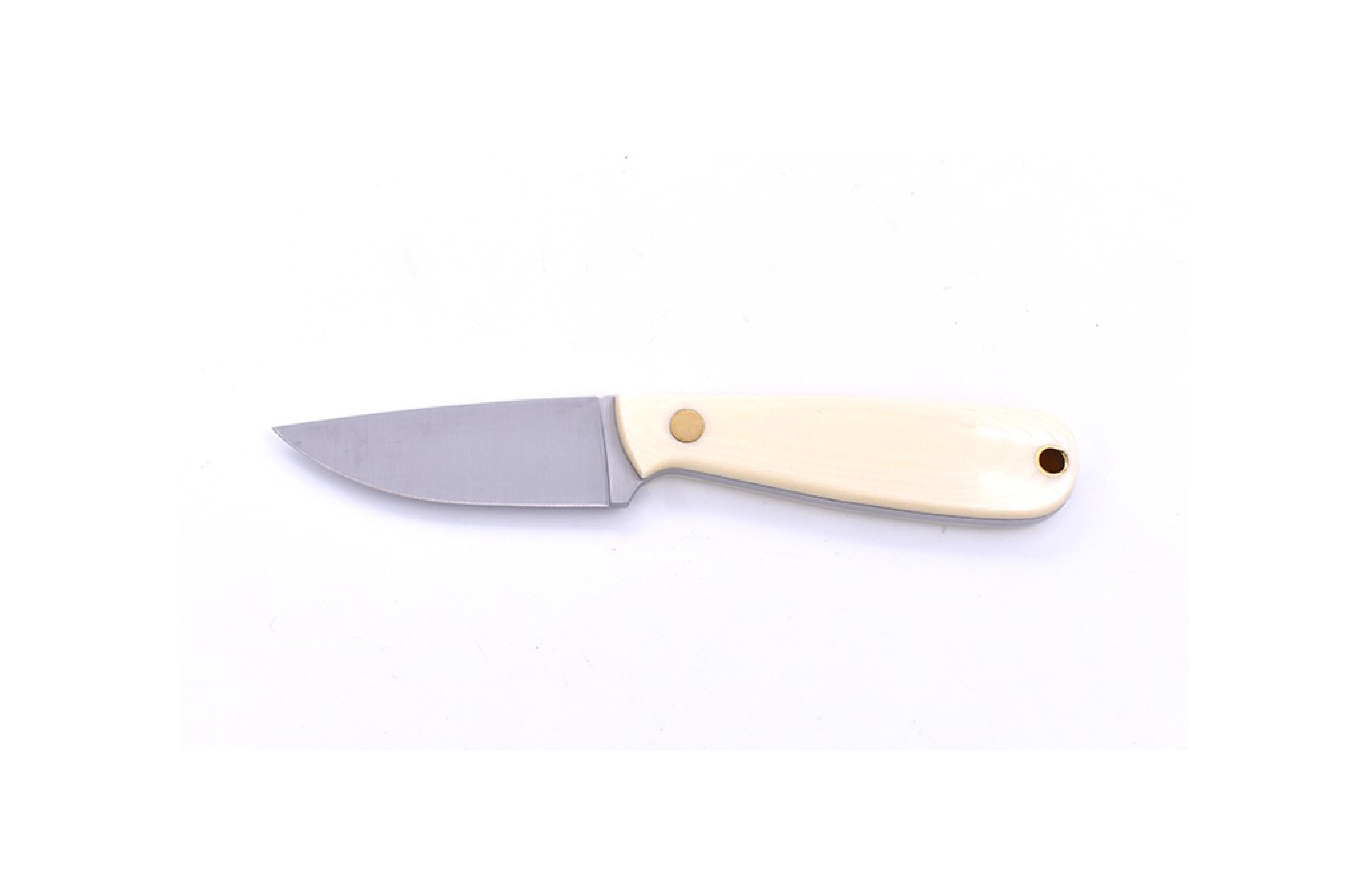 Brisa - Necker 70 - IvoryMicarta - Flat - Multicarry - 16 cm - Carving knives