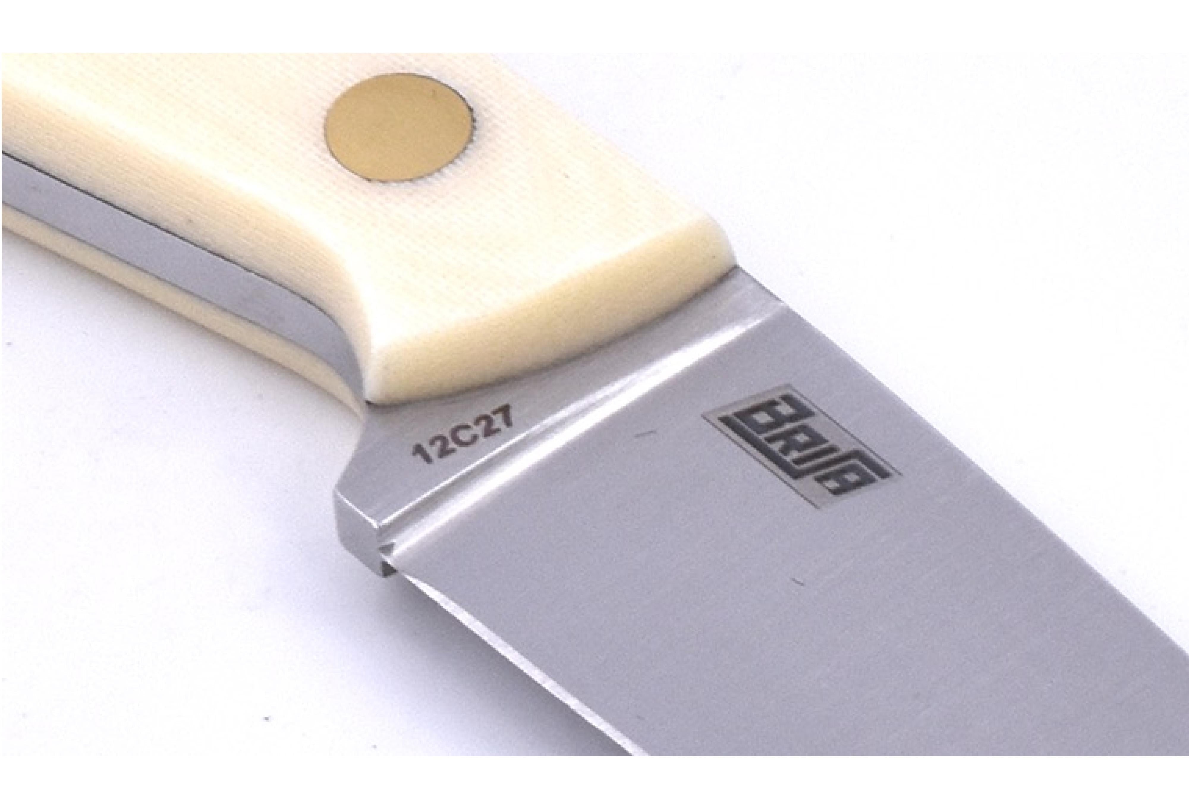 Brisa - Necker 70 - IvoryMicarta - Flat - Multicarry - 16 cm - Carving knives