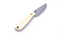 Brisa - Necker 70 - IvoryMicarta - Flat - Multicarry - 16 cm - Carving knives