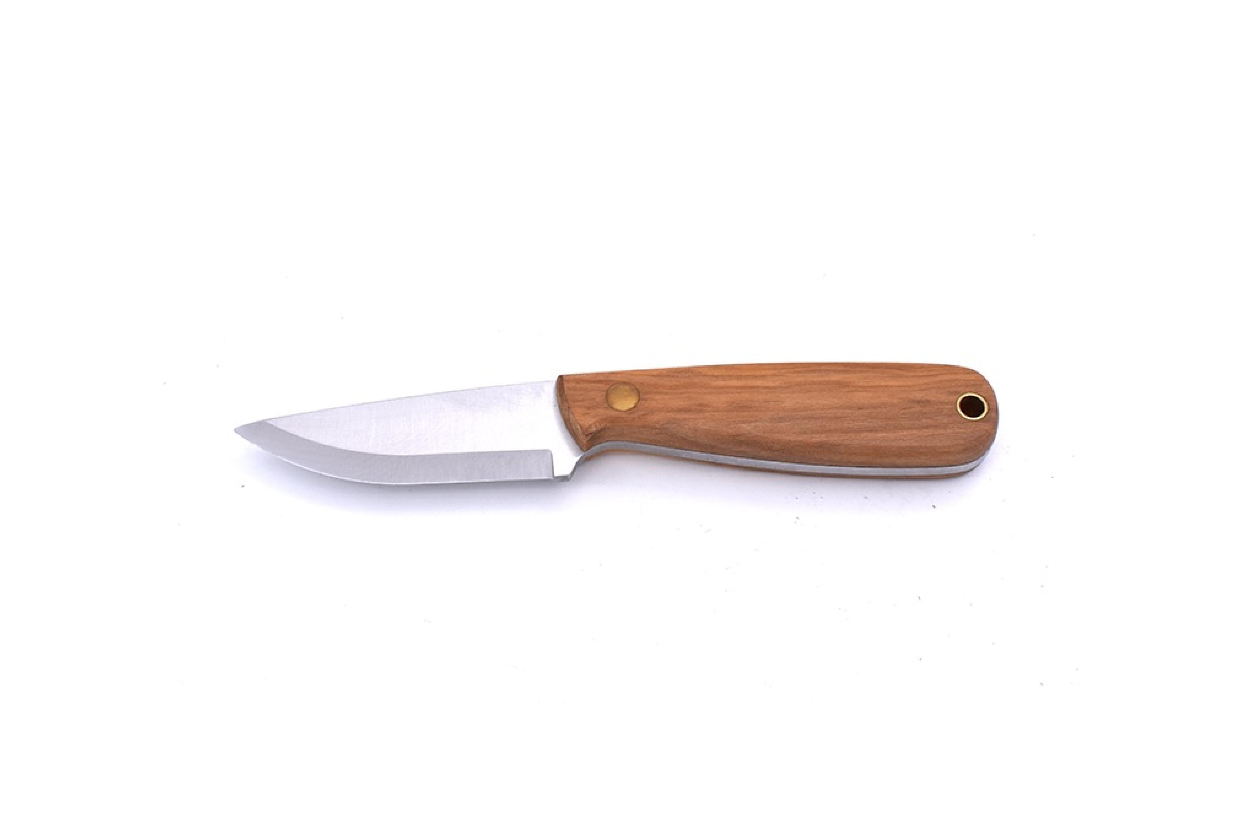 Brisa - Necker 70 - Olive - Scandi - Leather - 16 cm - Carving knives