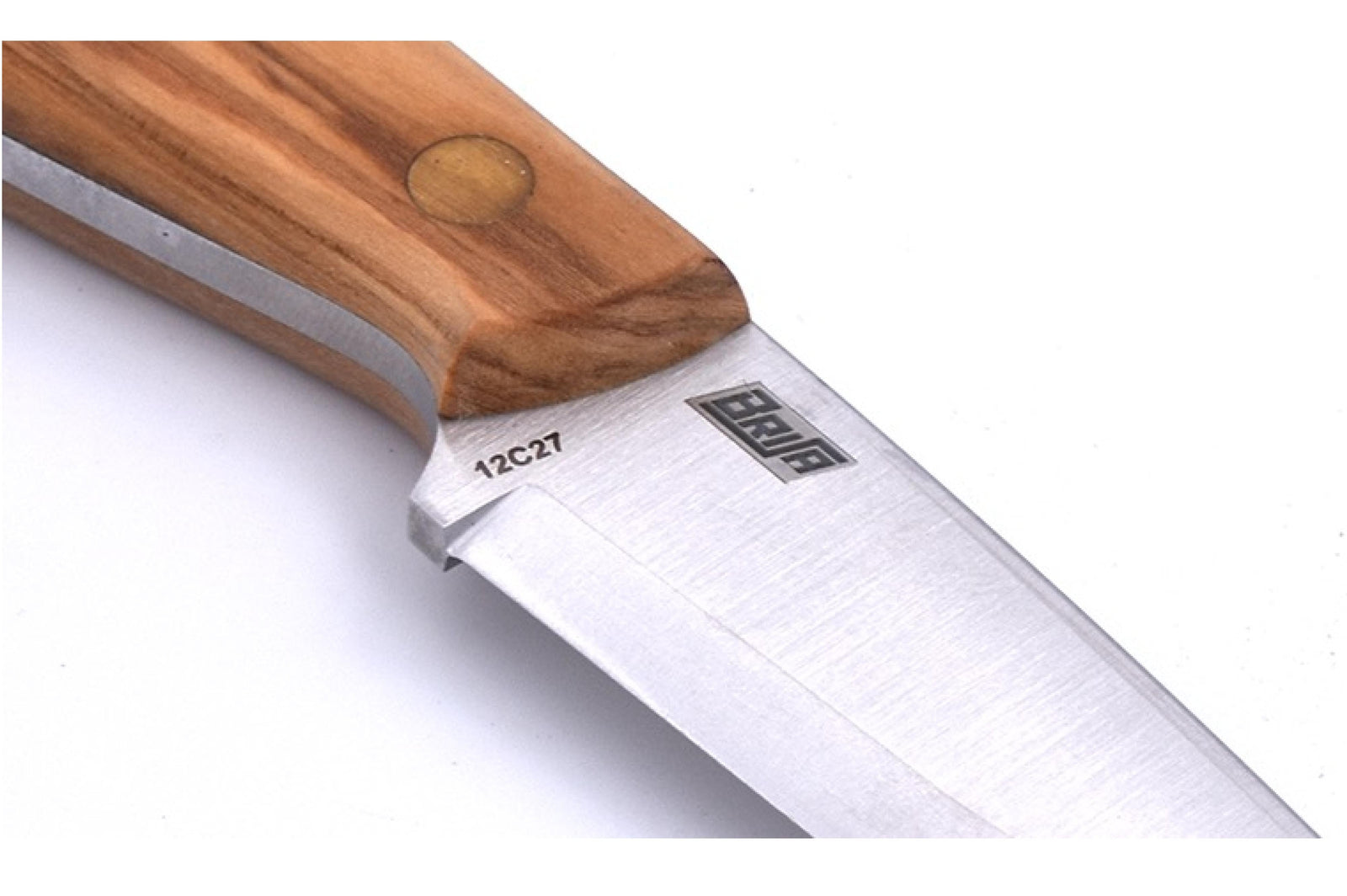 Brisa - Necker 70 - Olive - Scandi - Leather - 16 cm - Carving knives