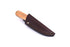 Brisa - Necker 70 - Olive - Scandi - Leather - 16 cm - Carving knives