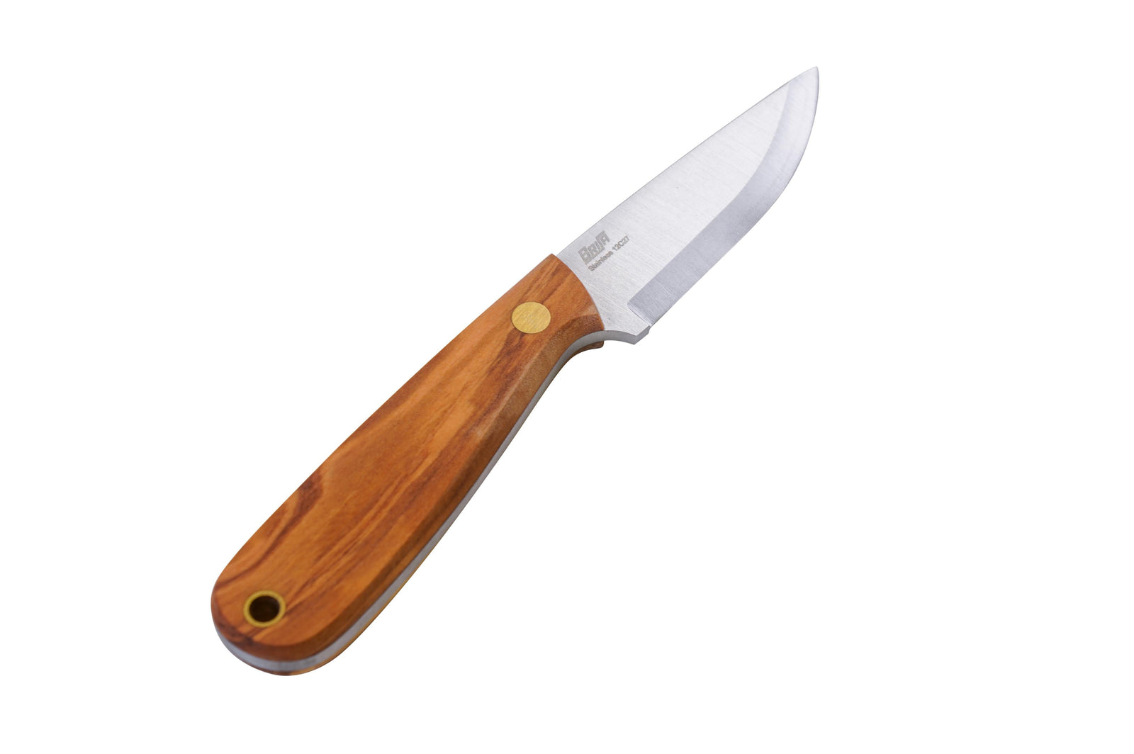Brisa - Necker 70 - Olive - Scandi - Leather - 16 cm - Carving knives
