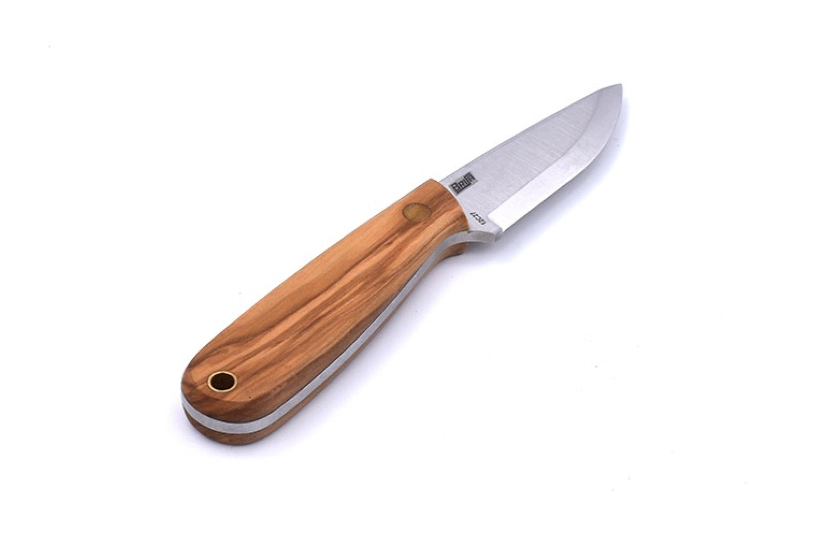 Brisa - Necker 70 - Olive - Scandi - Leather - 16 cm - Carving knives