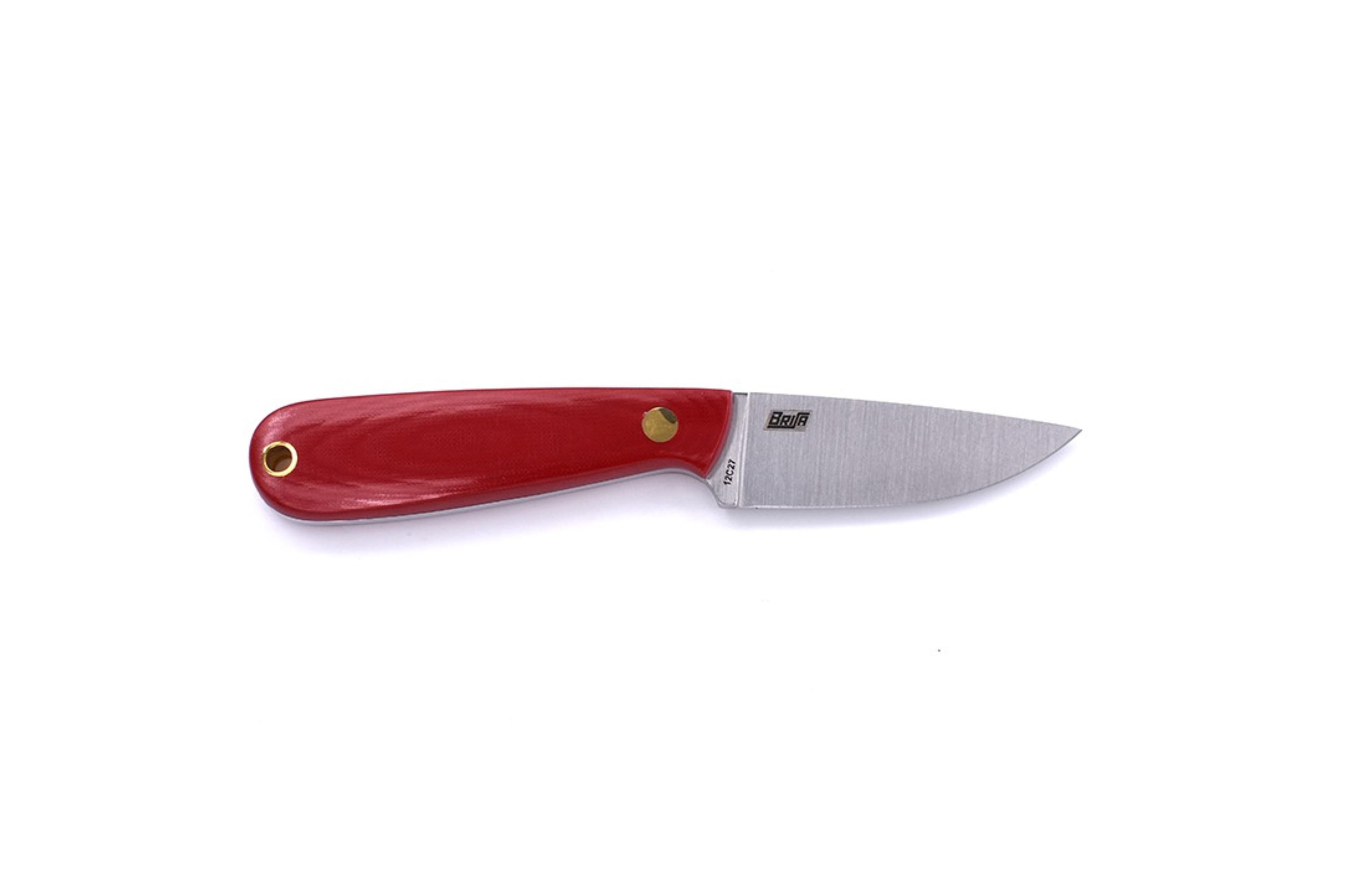 Necker 70 - RedMicarta - Flat - Multicarry - 16 cm - Carving knives