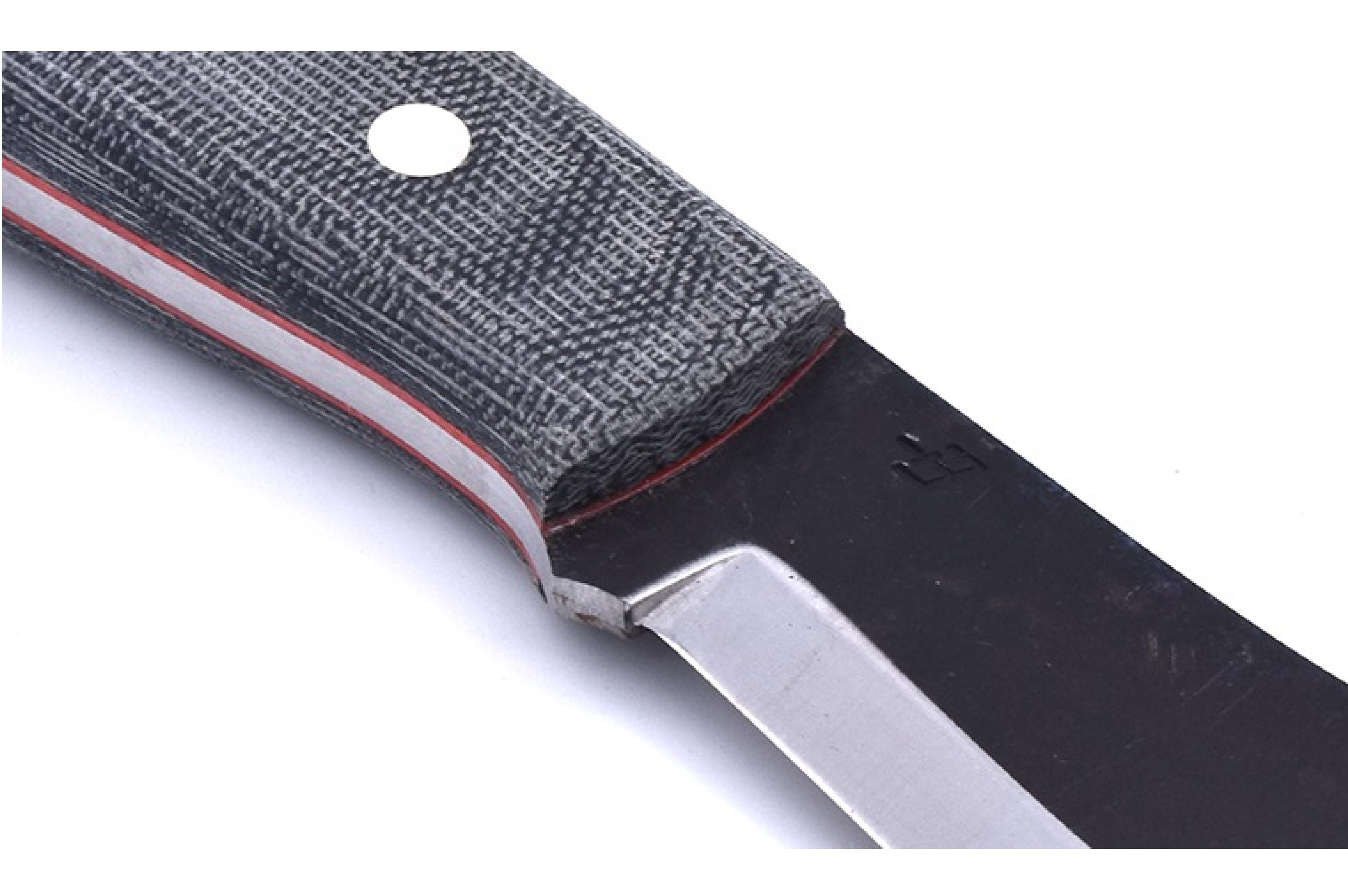 Brisa - Nessmuk 125 - BlackMicarta - Scandi - Firesteel - 24 cm - Bushcraft knives