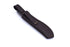 Brisa - Nessmuk 125 - BlackMicarta - Scandi - Leather - 24 cm - Bushcraft knives