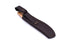 Brisa - Nessmuk 125 - CurlyBirch - Scandi - Leather - 24 cm - Bushcraft knives