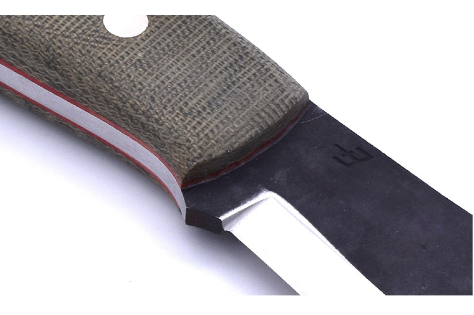 Brisa - Nessmuk 125 - GreenMicarta - Scandi - Firesteel - 24 cm - Bushcraft knives