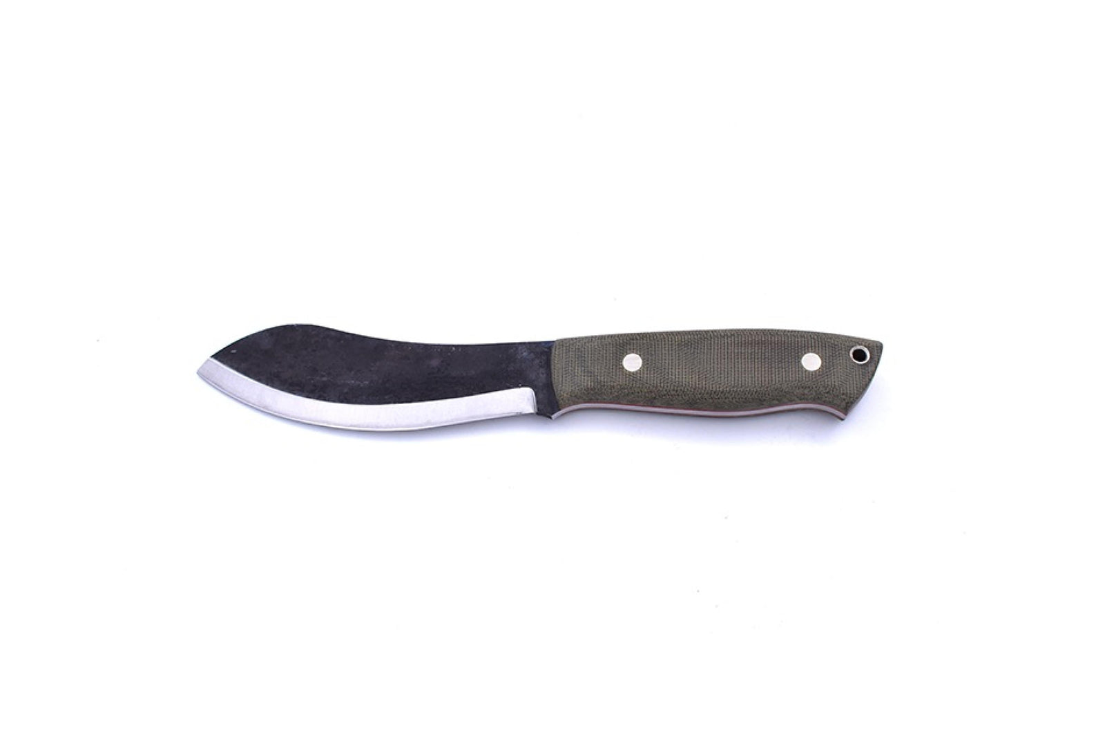 Brisa - Nessmuk 125 - GreenMicarta - Scandi - Firesteel - 24 cm - Bushcraft knives