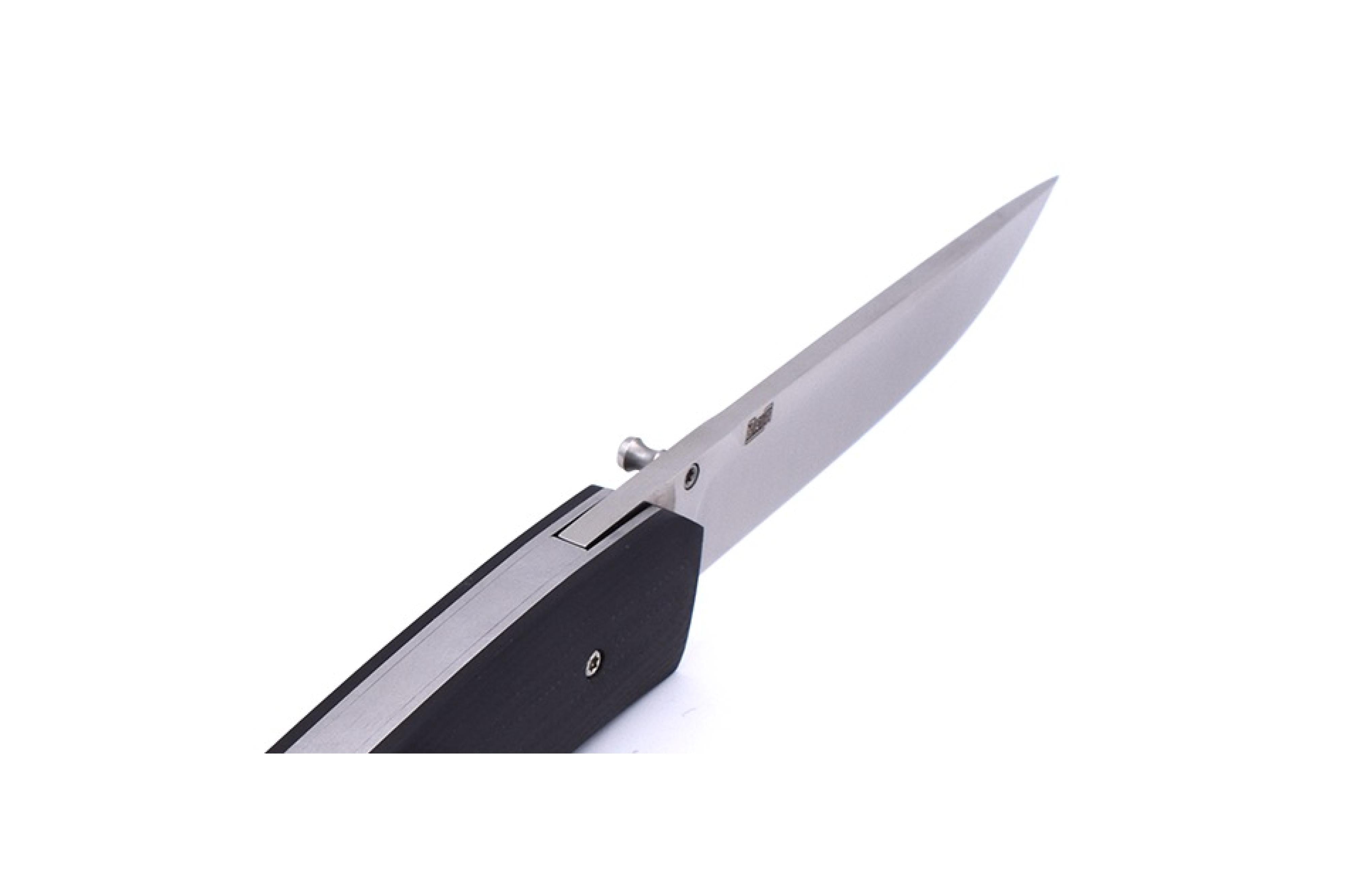 Brisa - Piili 85 - BlackG10 - Scandi - 21 cm - Pocket knives