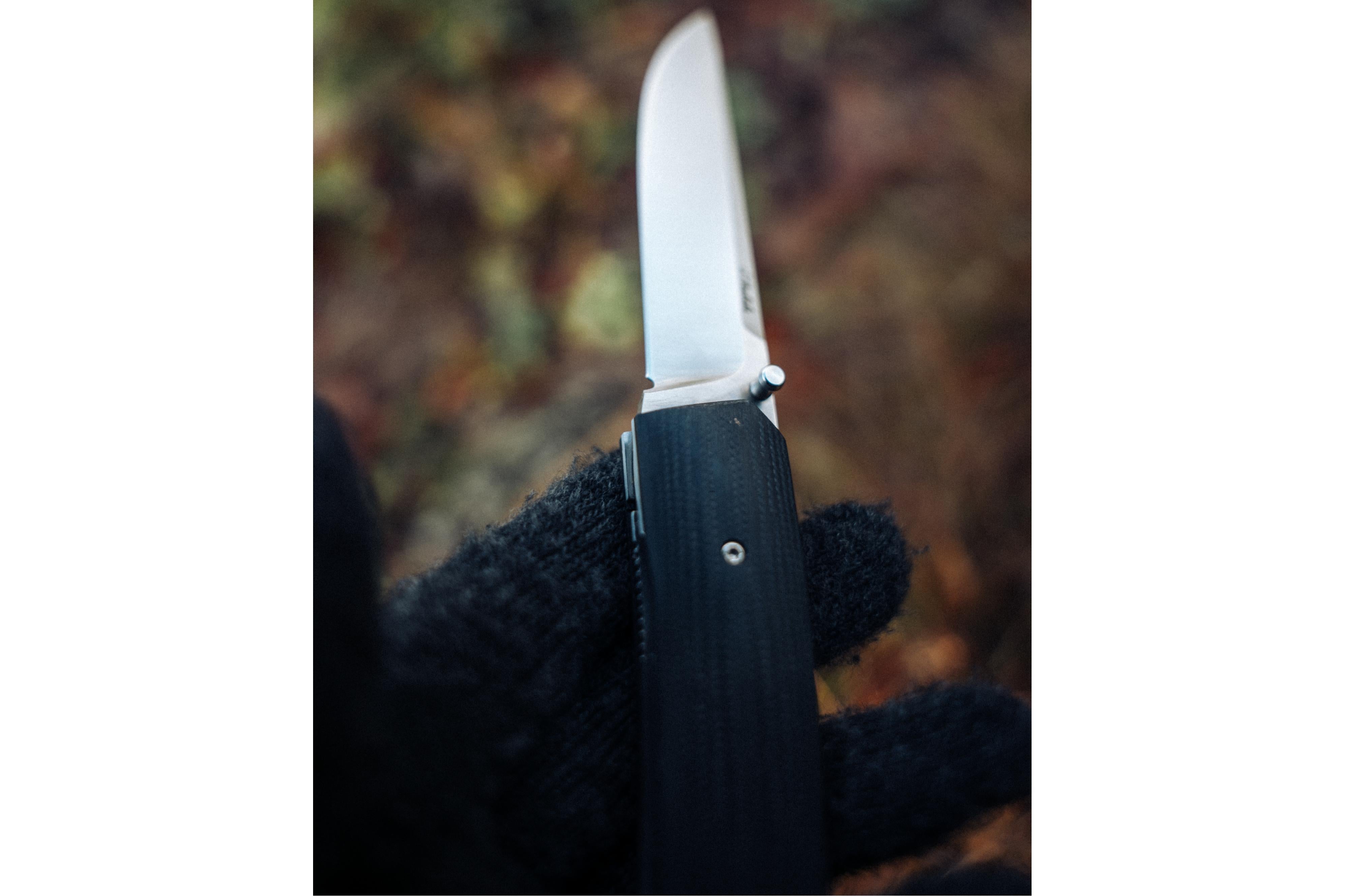 Brisa - Piili 85 - CarbonFiber - Scandi - 21 cm - Pocket knives