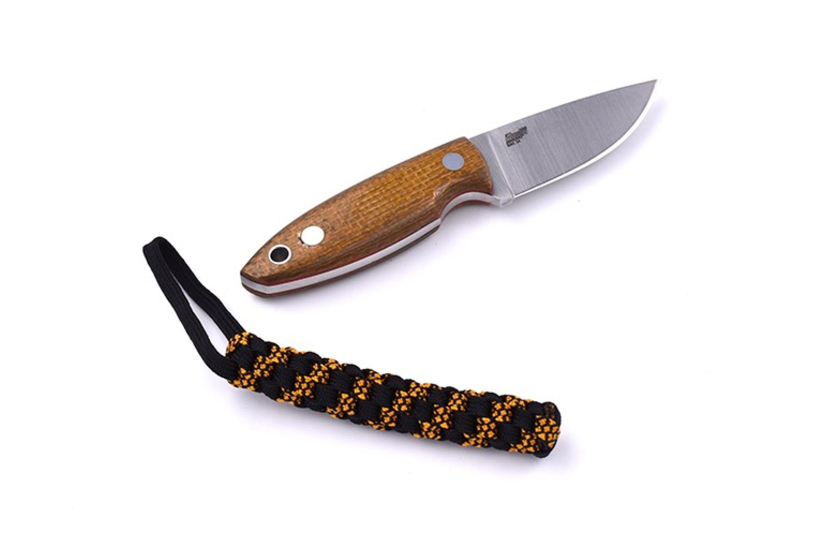 Brisa - Scara 60 - MustardMicarta - Flat - Kydex - 14 cm - Bushcraft knives