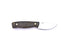 Skinner 90 - CurlyBirch - Flat - Leather - 20 cm - Hunting knives