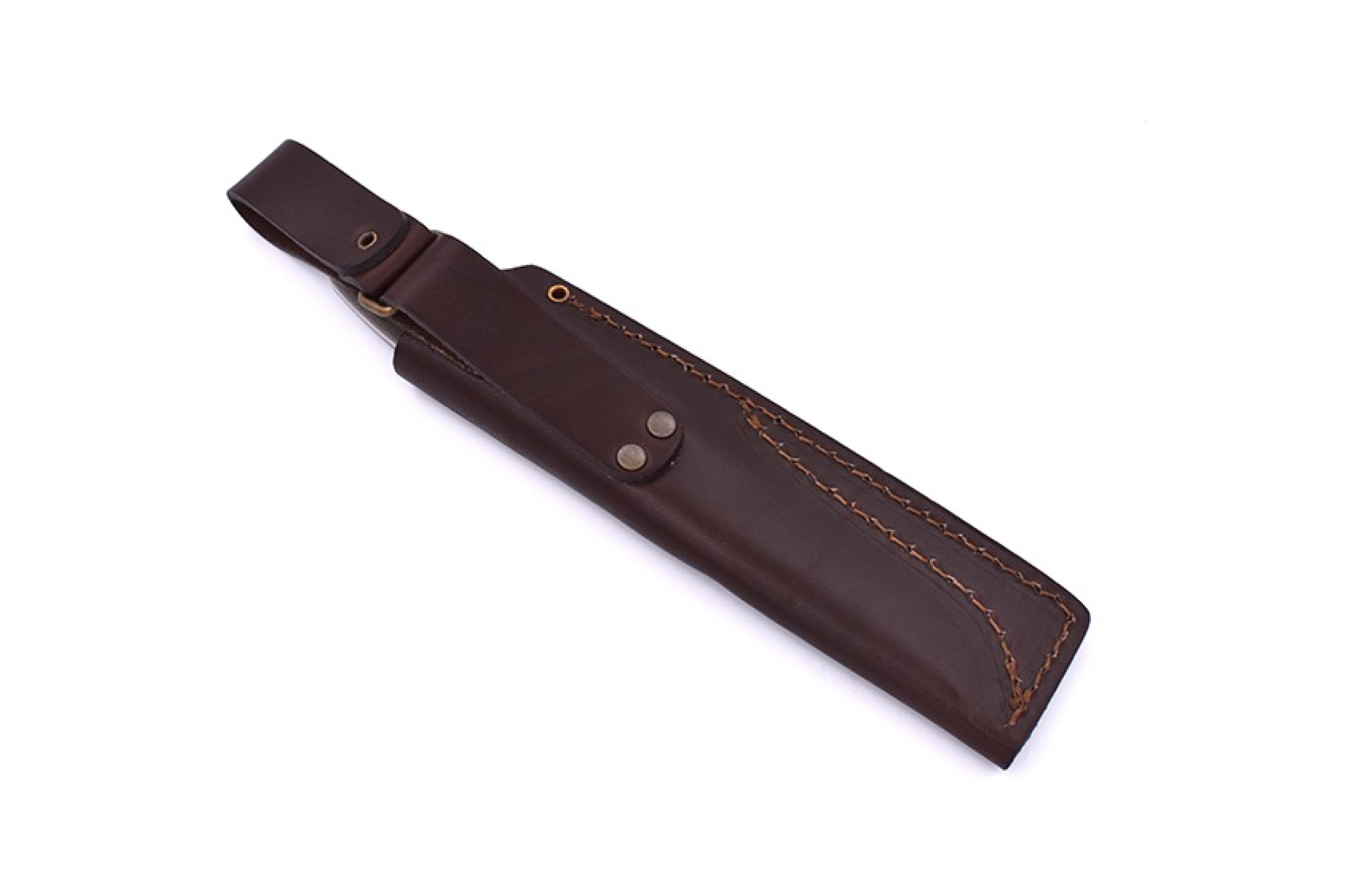 Brisa - Trapper 115 - GreenMicarta - Flat - Bushcraft - 21 cm - Bushcraft knives