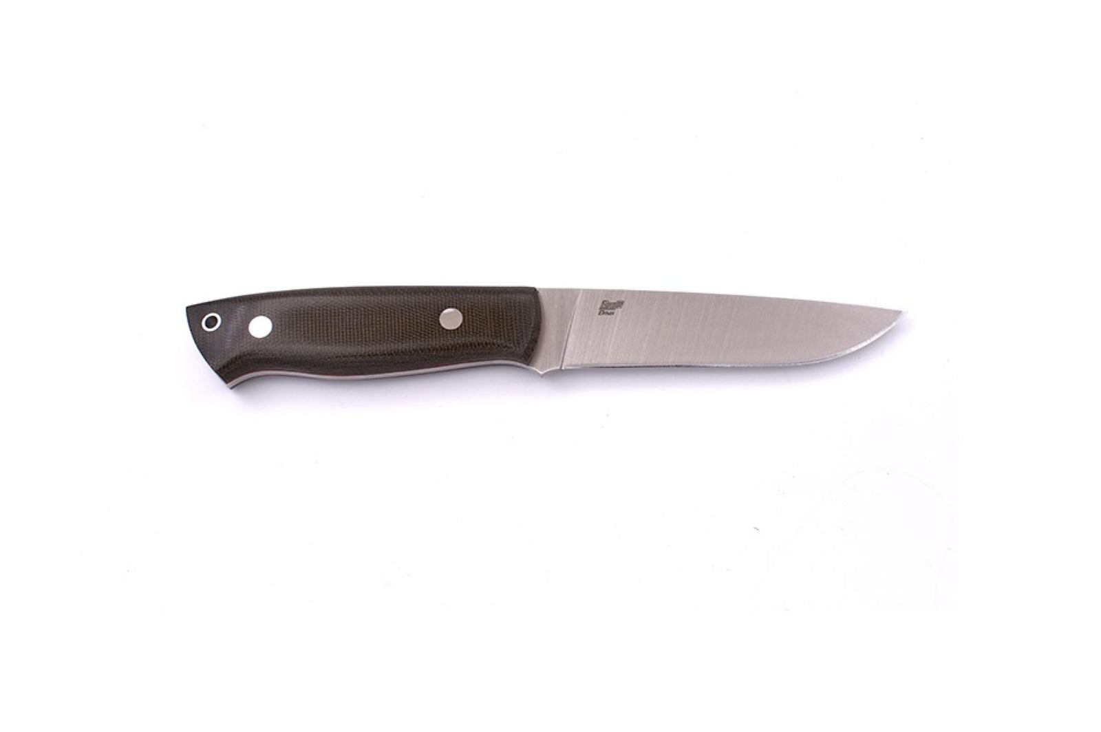 Brisa - Trapper 115 - GreenMicarta - Flat - Firesteel - 22 cm - Bushcraft knives
