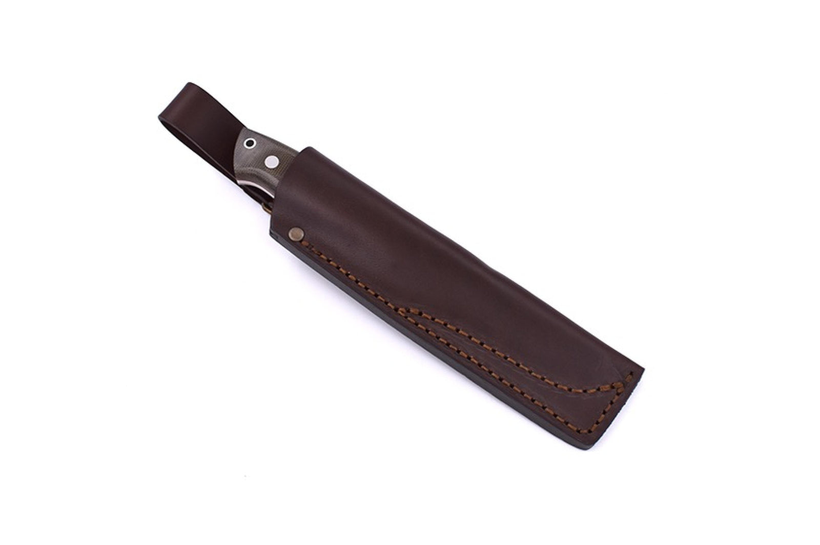 Brisa - Trapper 115 - GreenMicarta - Scandi - Bushcraft - 22 cm - Bushcraft knives