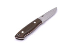 Brisa - Trapper 95 - GreenMicarta - Flat - Firesteel - 21 cm - Bushcraft knives
